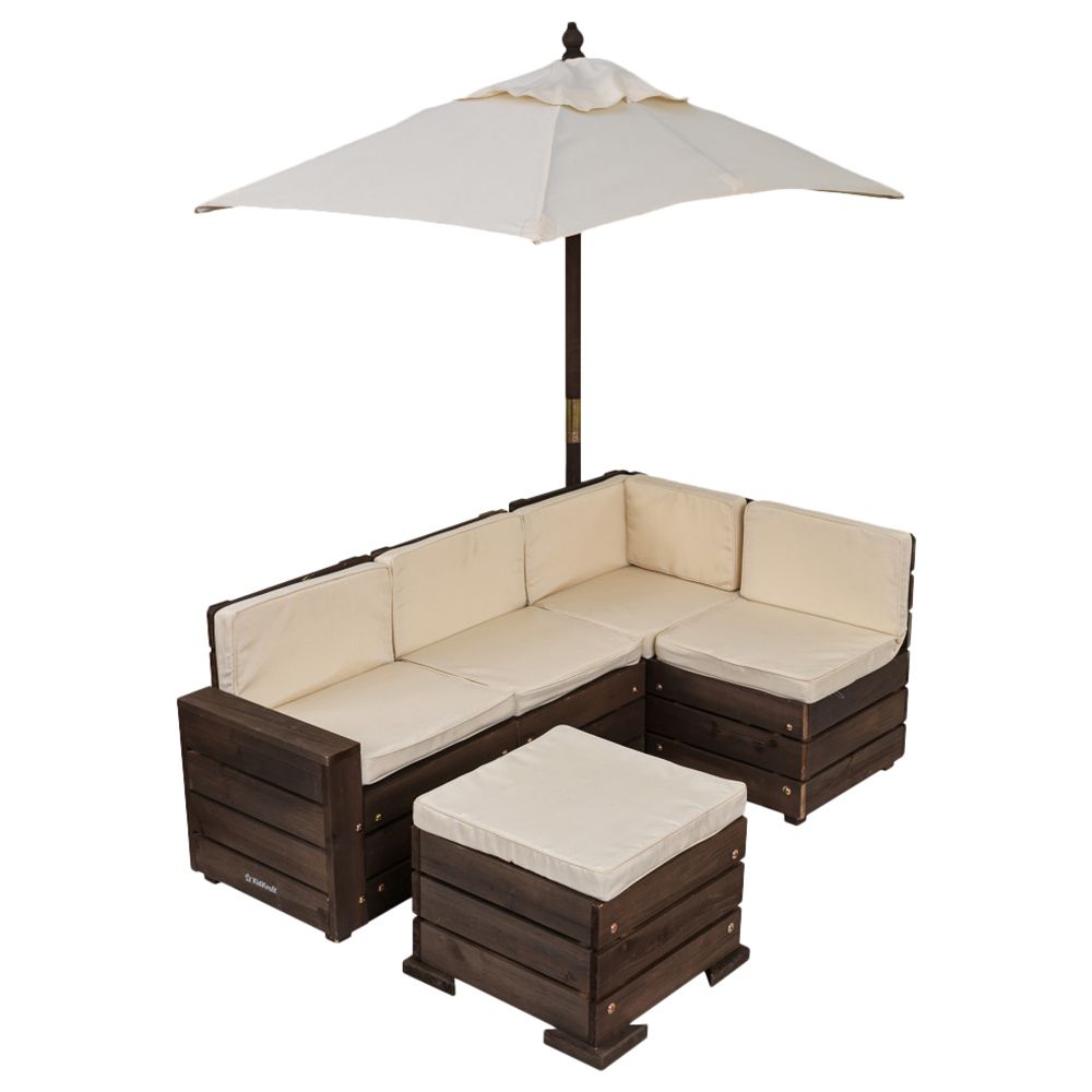 Kidkraft outdoor chaise sales with umbrella costco